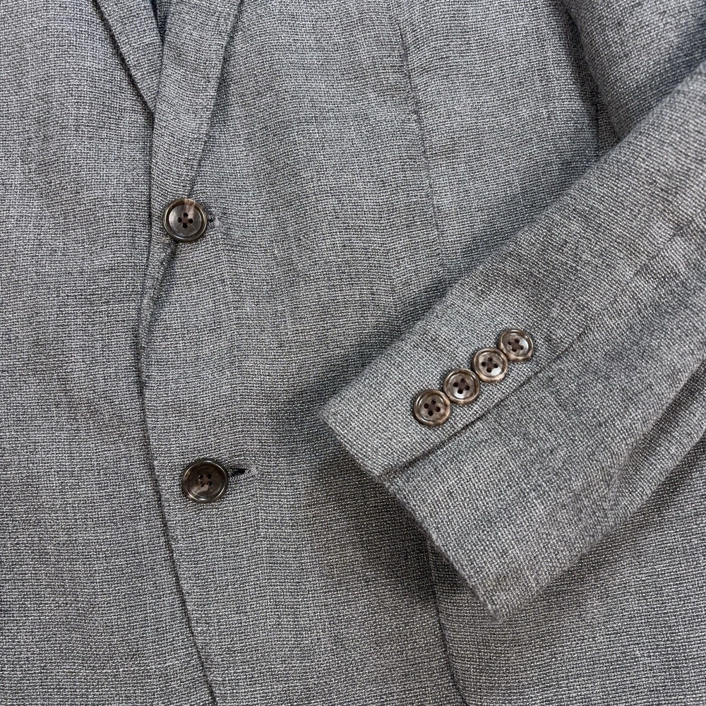 Bonobos Vitale Barberis Canonico Wool Blazer Jacket Men's 38S Gray Standard Fit - Picture 7 of 16